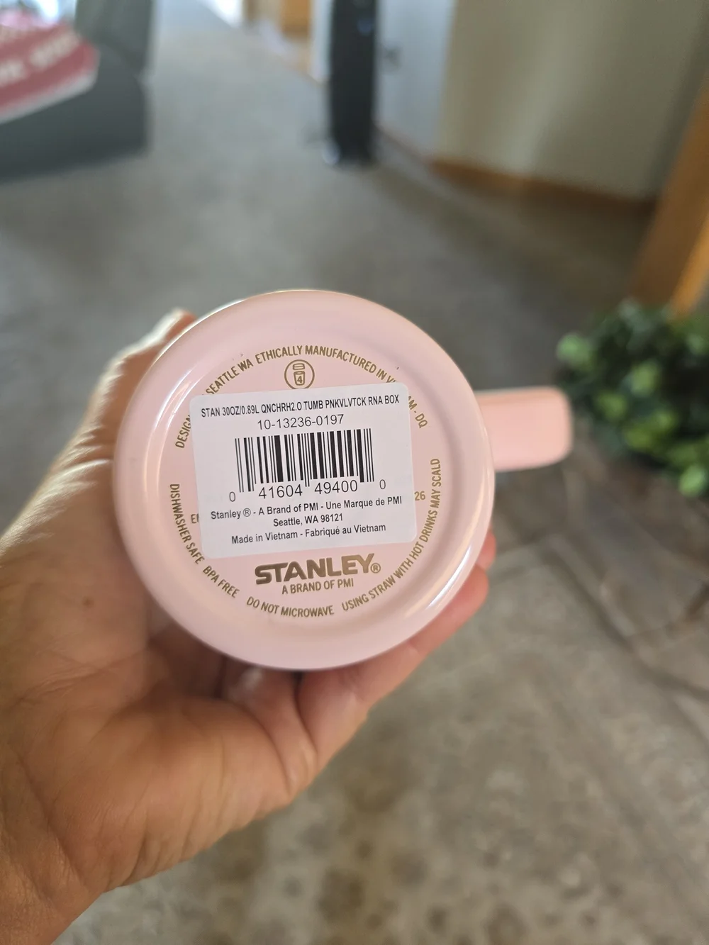Stanley Pink Valentines Tumbler with Handle and Straw 30 Oz New